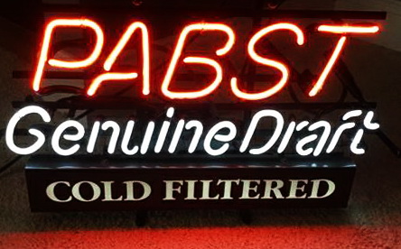 Pabst Blue Ribbon Genuine Neon Sign